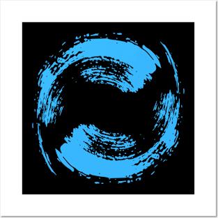 Circular Wave Artwork Design Posters and Art